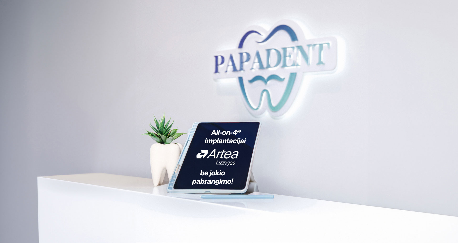 Artea lizingas ALL-ON-4 i&scaron;simokėtinai be pabrangimo