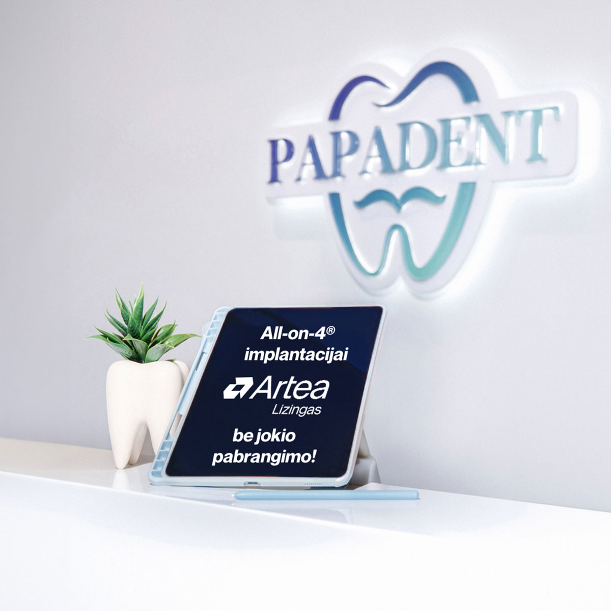 Dantų protezavimas i&scaron;simokėtinai